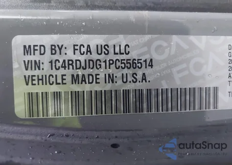 2023 Dodge Durango Gt Launch Edition Awd из США, поврежденный, VIN 1C4RDJDG1PC556514